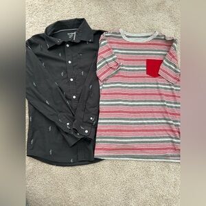 Bundle of boys shirts in size 12/14